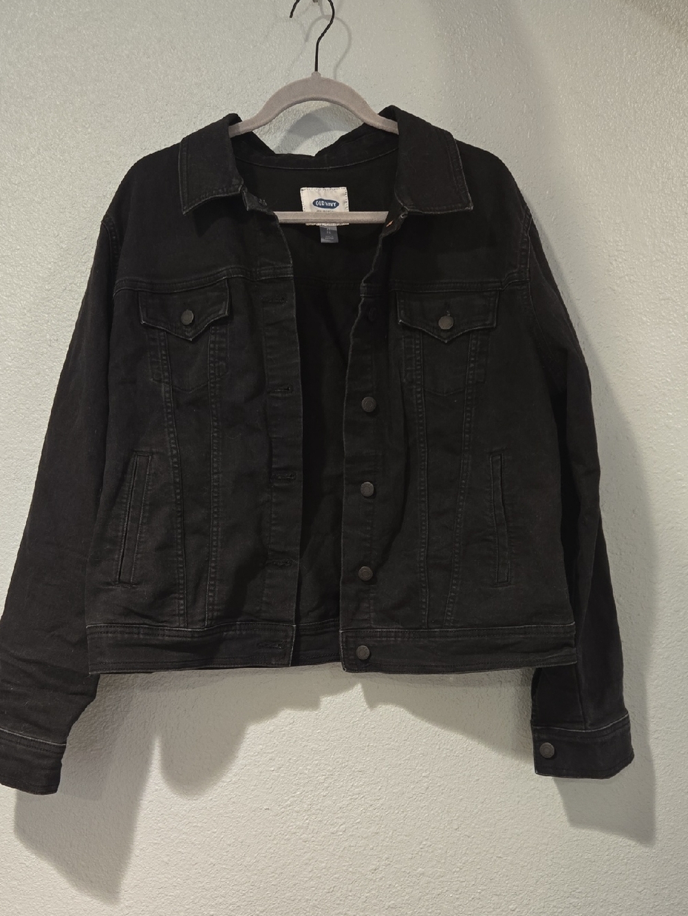 Old Navy Black Denim Jacket